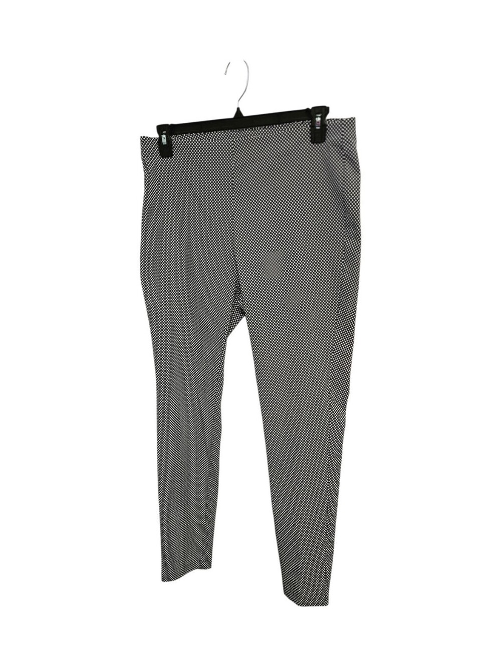 Micheal Kors Women's Black & White Patterned Stretch Pants